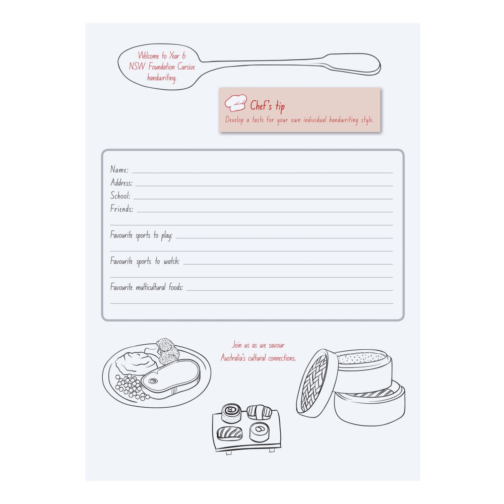 Oxford Handwriting For New South Wales Book 6