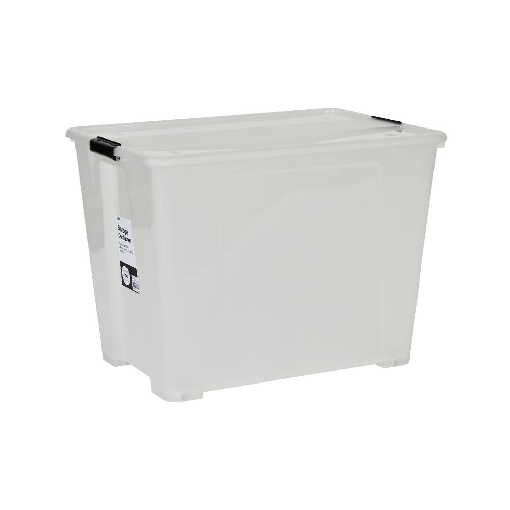 Keji 120L Plastic Storage Container Clear