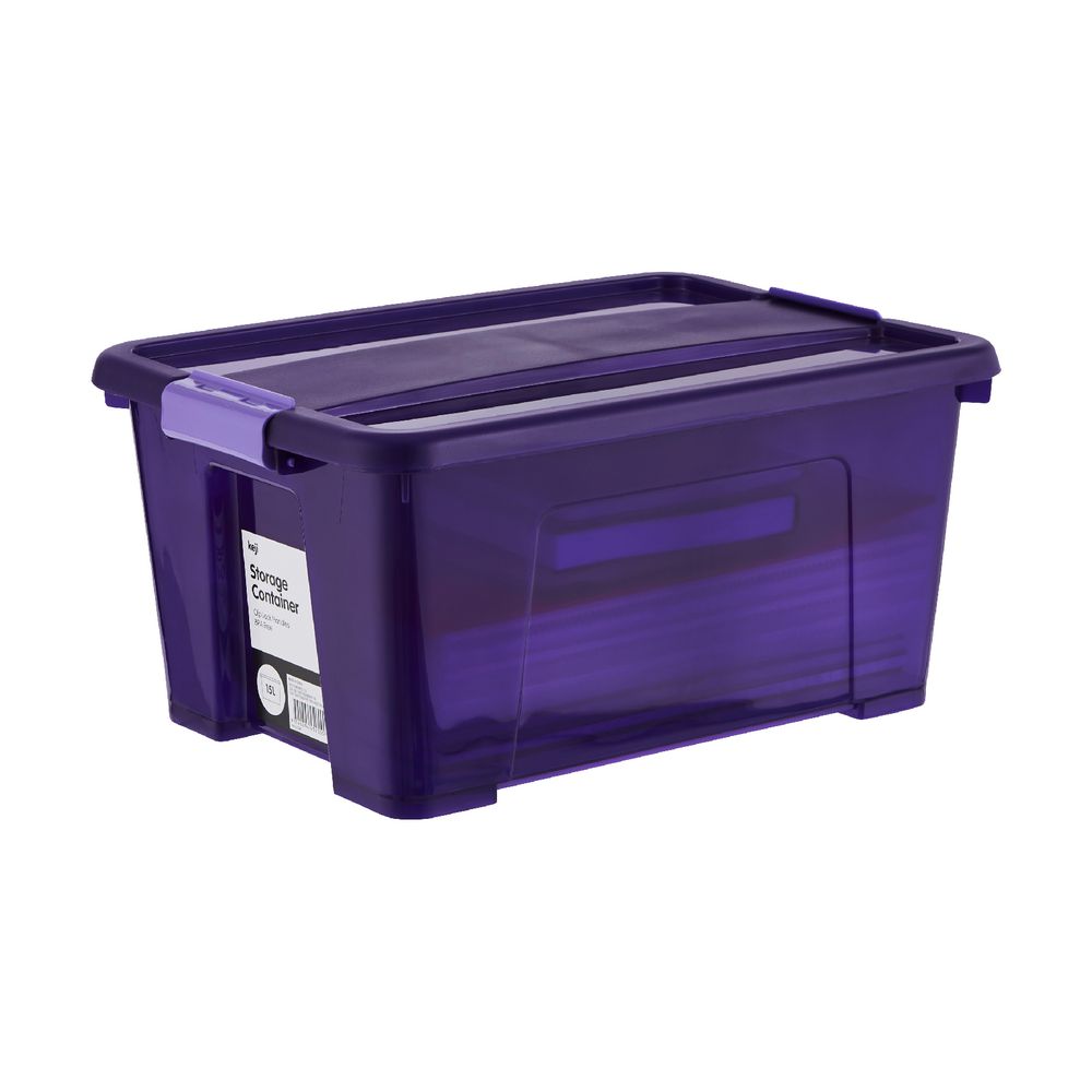 Keji 15L Tub Purple
