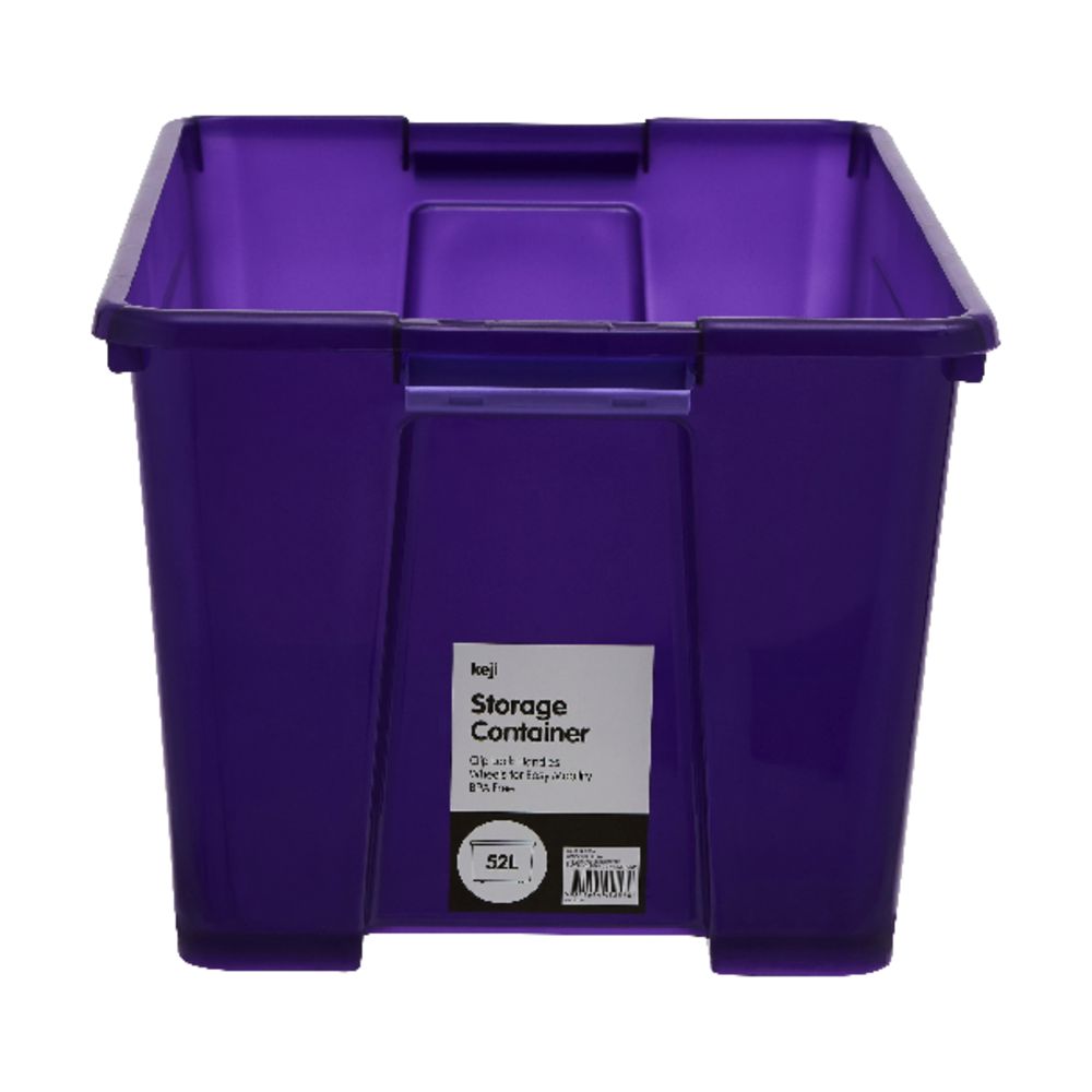 Keji 52L Tub Purple