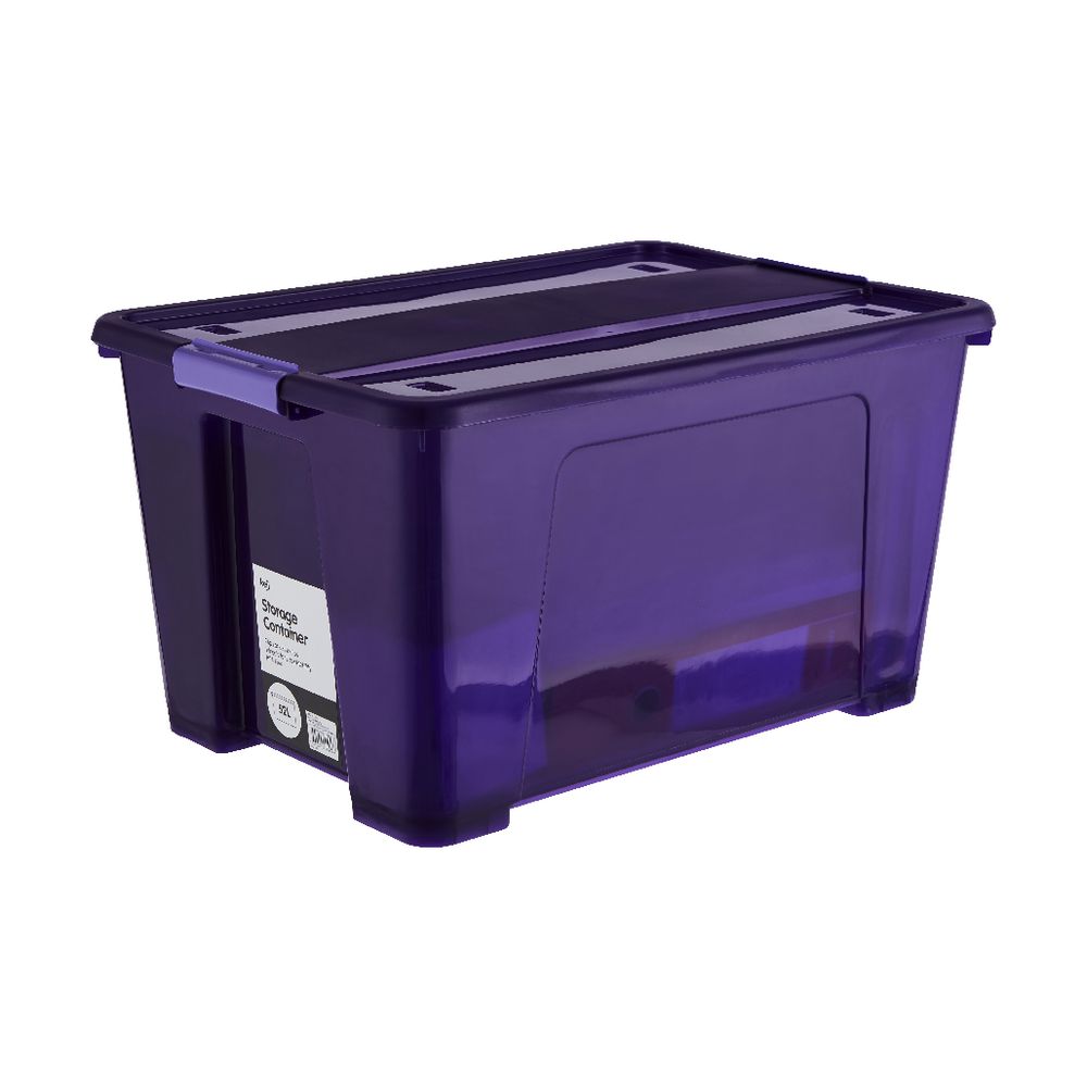 Keji 52L Tub Purple