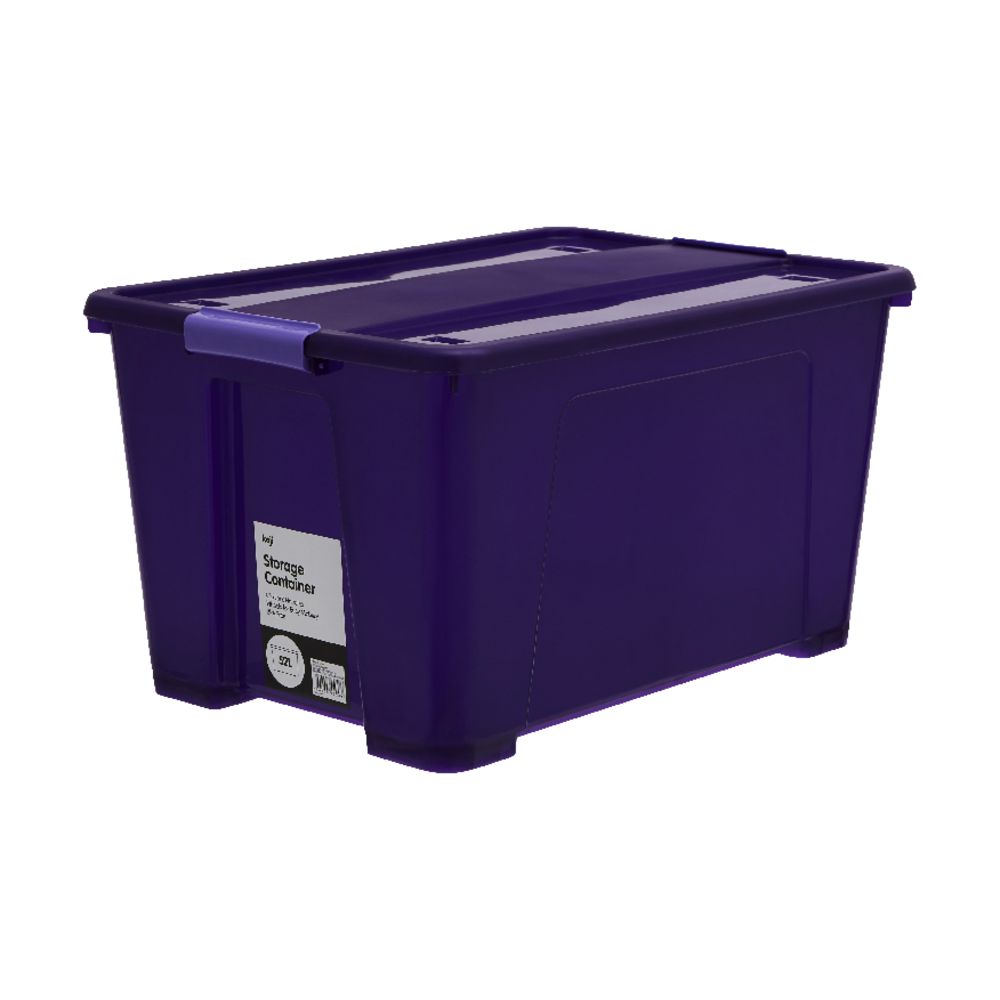 Keji 52L Tub Purple