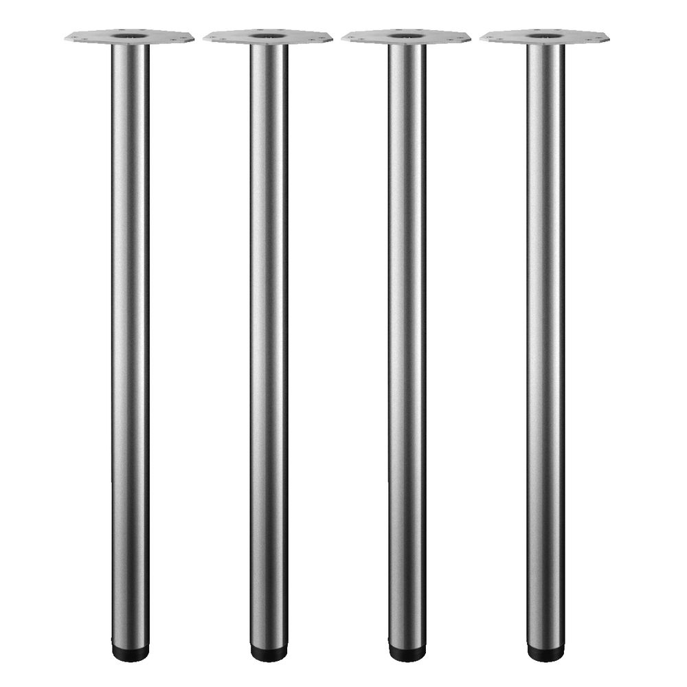 Mix and Match Round Legs Chrome 4 Pack