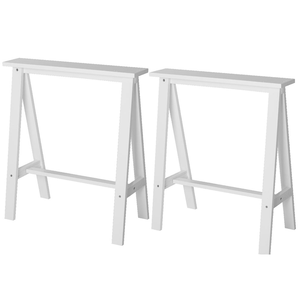 Mix and Match Trestle Legs 2 Pack White
