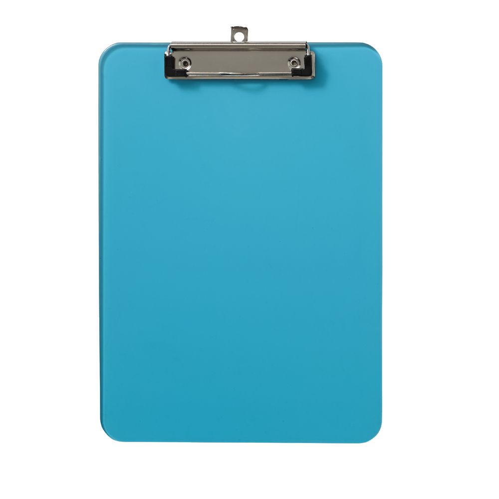 A4 Transparent Clipboard Assorted Neon Colours