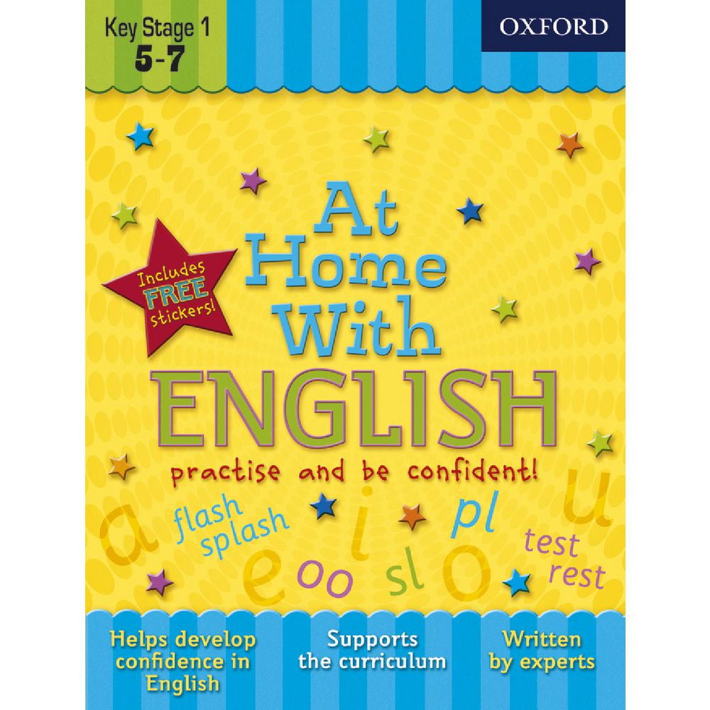 Oxford At Home With English Workbook Ages 5-7