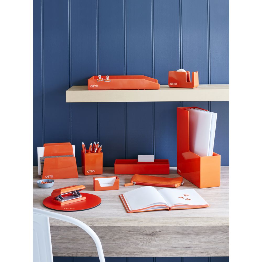 Otto Brights Canvas Pencil Case Orange