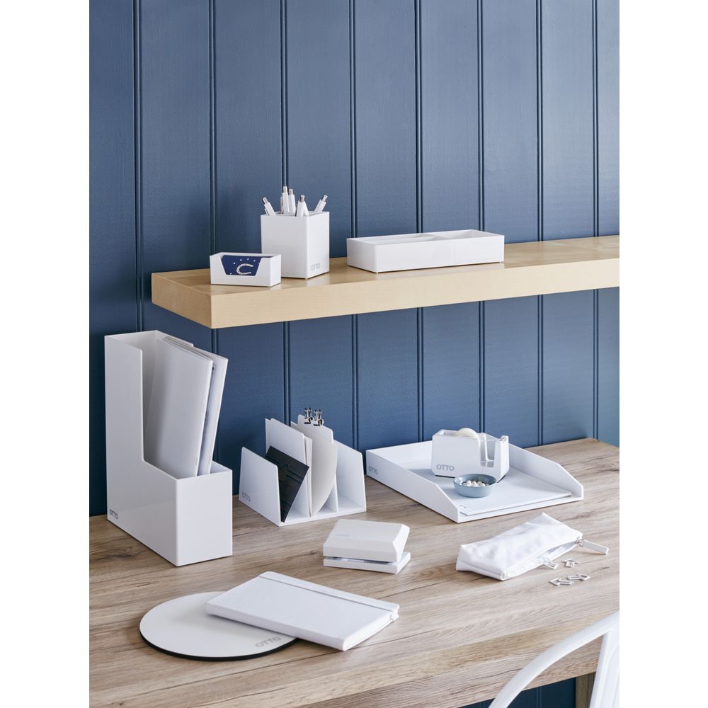 Otto Brights Business Card Holder White