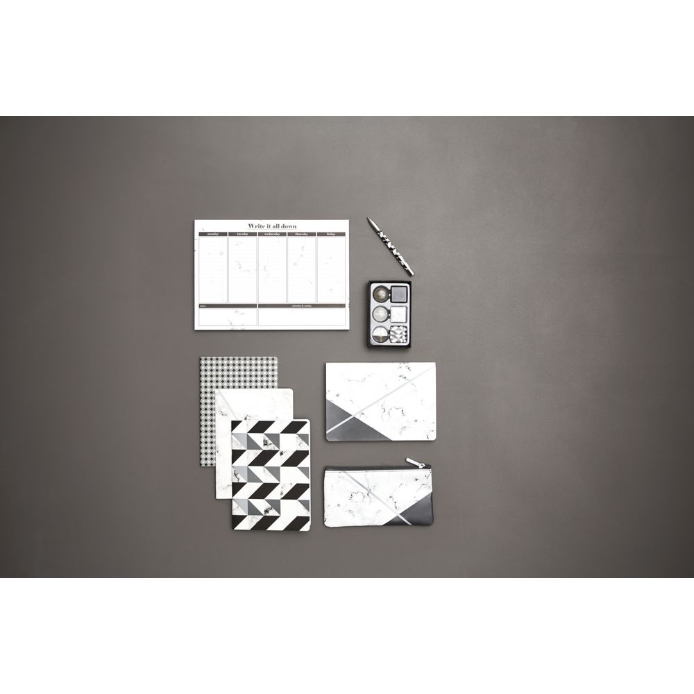 Otto A5 PU Notebook 192 Page Monochrome