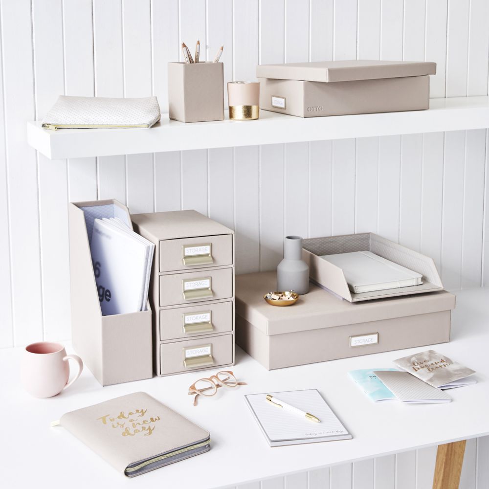 Otto Criss Cross Document Tray Stone