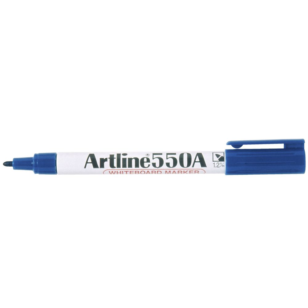 Artline 550A Whiteboard Markers Blue