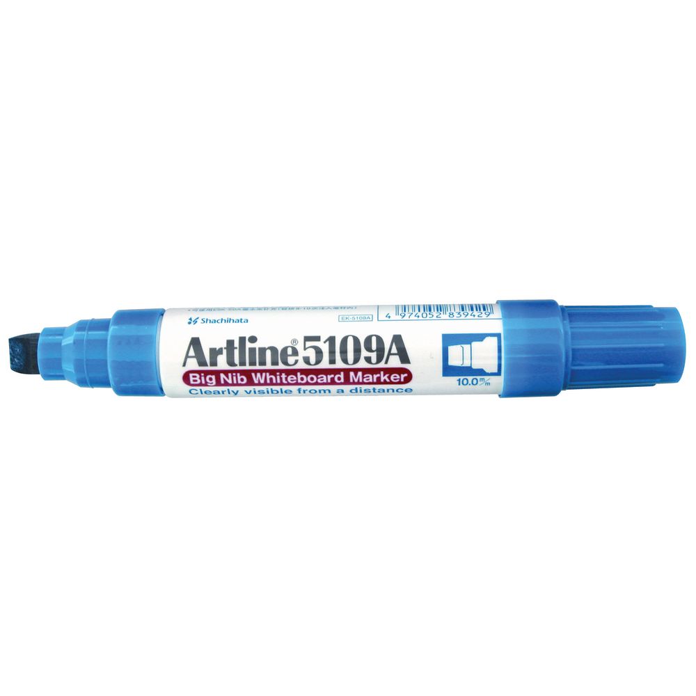 Artline 5109A Big Nib Whiteboard Marker Blue
