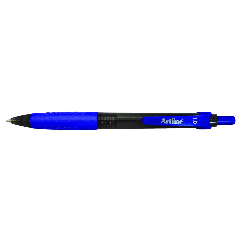 Artline 8410 Retractable Ballpoint Pen Blue