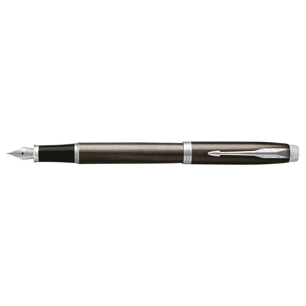 Parker IM Fountain Pen Espresso with Chrome Trim