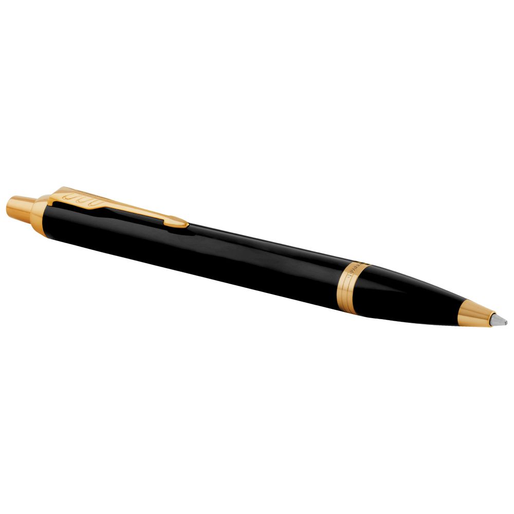 Parker IM Ballpoint Pen Black with Gold Trim