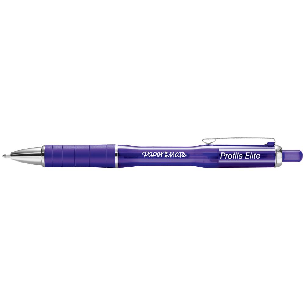 PaperMate Profile Elite Retractable Ballpoint Pen Purple