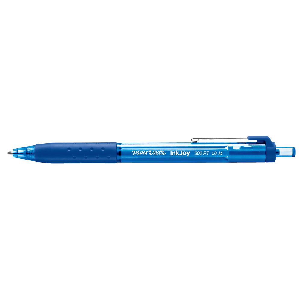 PaperMate InkJoy 300 RT Ballpoint Pens Blue 2 Pack