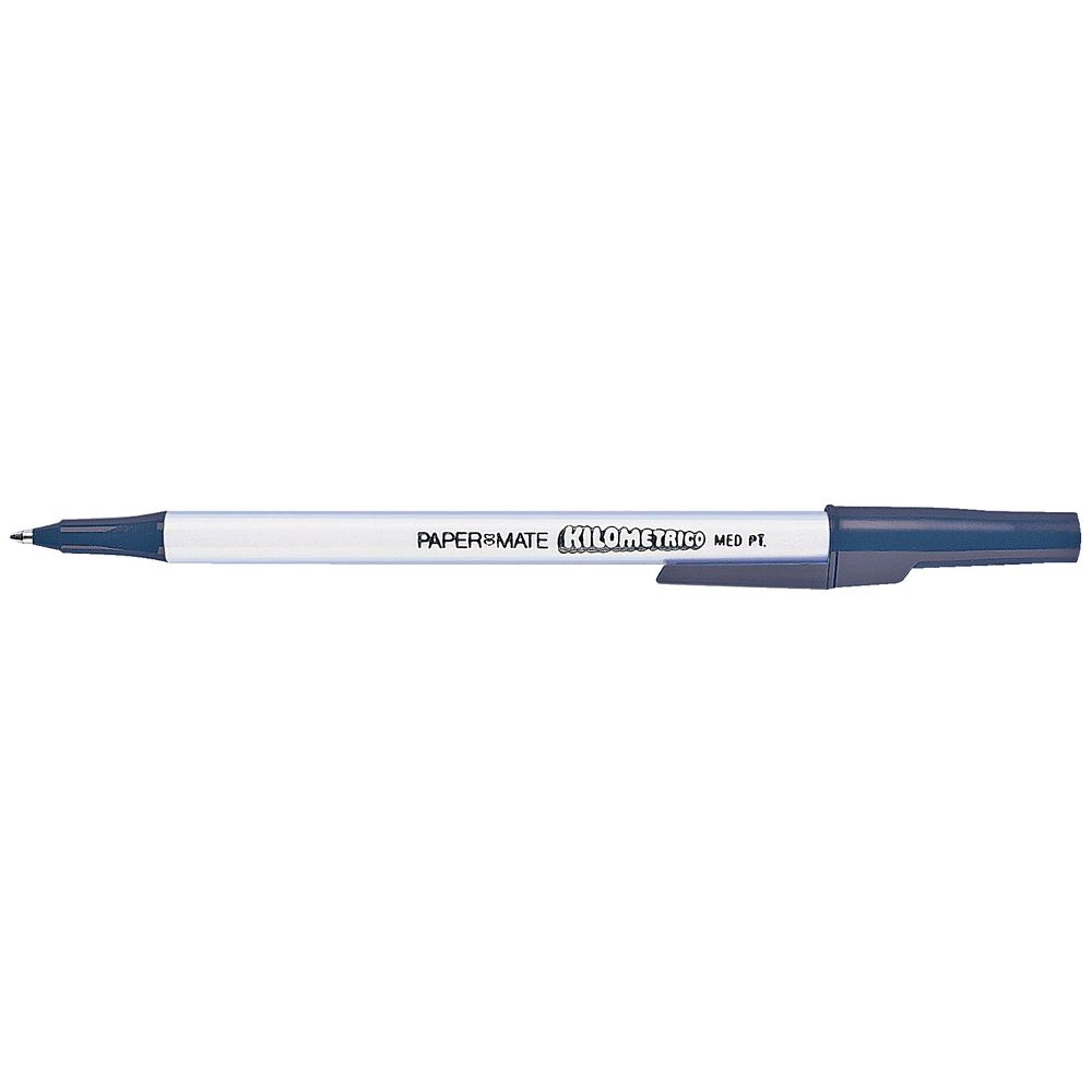 PaperMate Kilometrico Ballpoint Pens Black 50 Pack