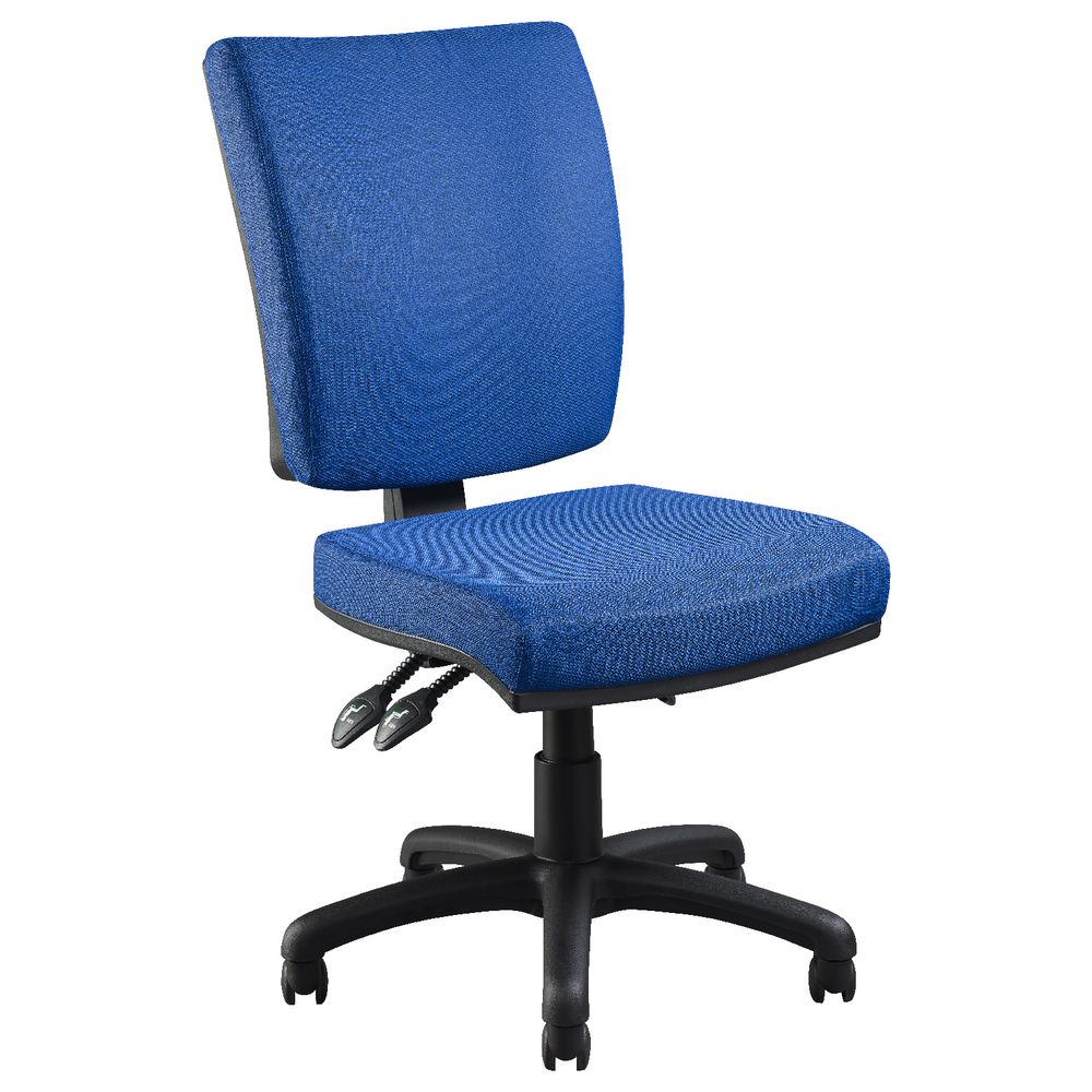 Flash Deluxe Heavy-Duty Ergonomic Chair Royal Navy