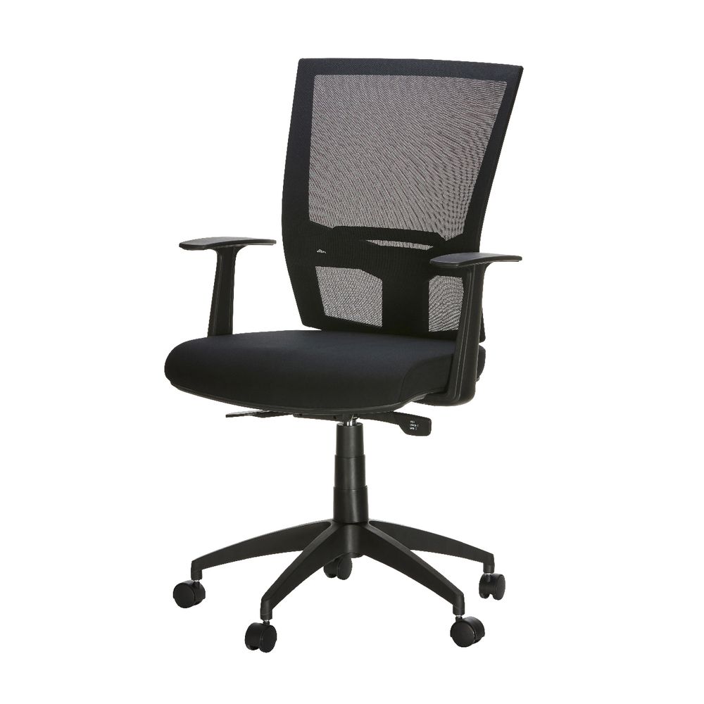 Radar Plus Synchro Heavy Duty Ergonomic Chair Black