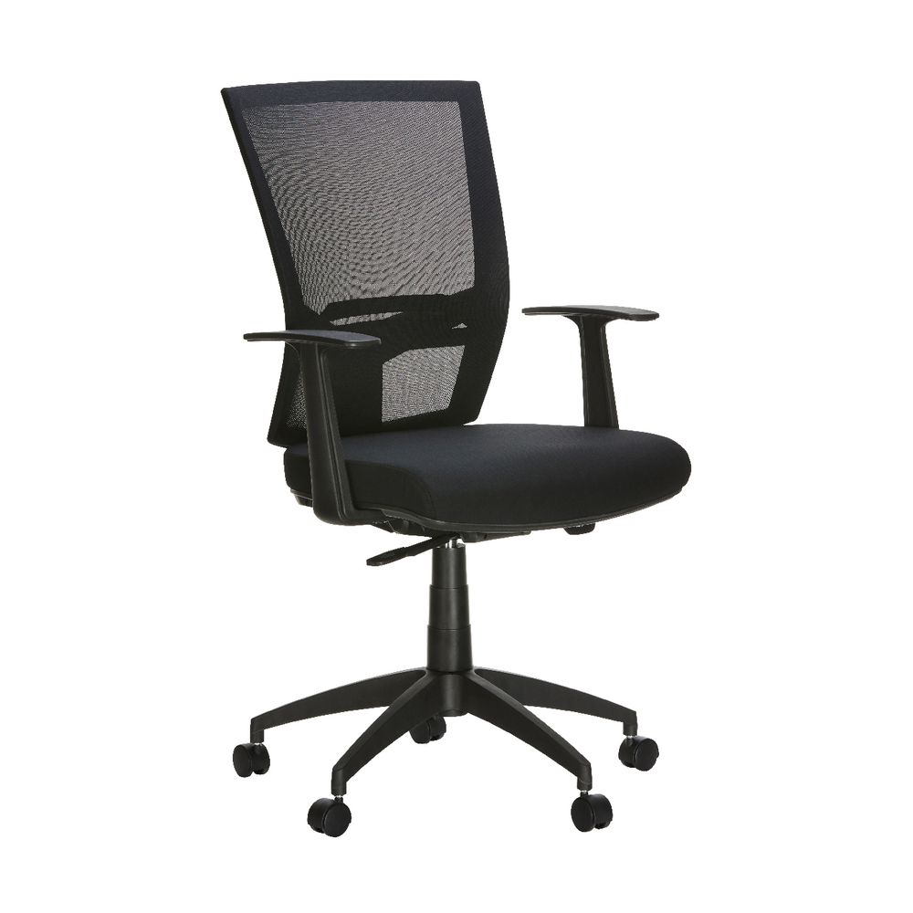 Radar Plus Synchro Heavy Duty Ergonomic Chair Black