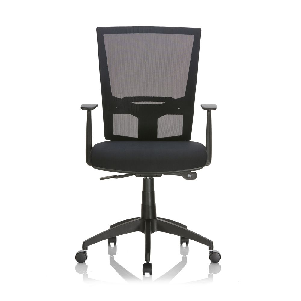 Radar Plus Synchro Heavy Duty Ergonomic Chair Black