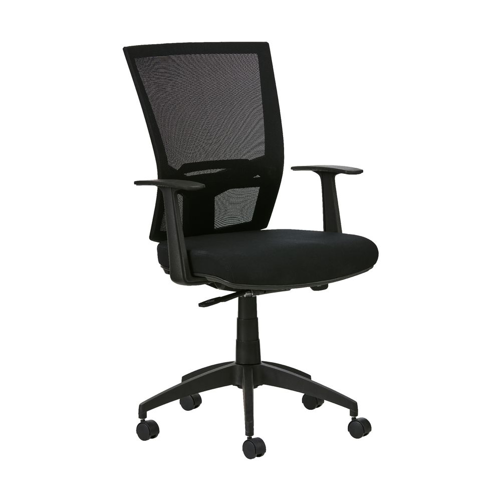 Radar Plus Synchro Heavy Duty Ergonomic Chair Black