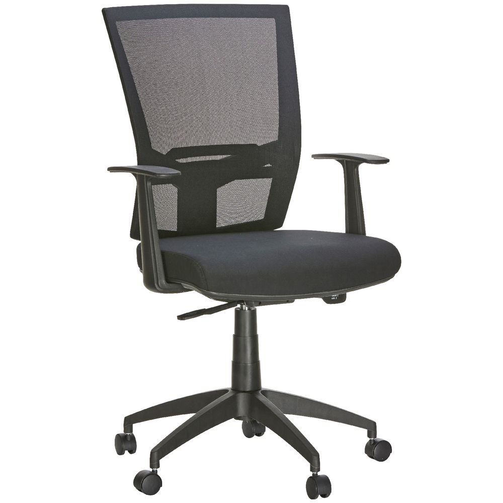 Radar Plus Synchro Heavy Duty Ergonomic Chair Black