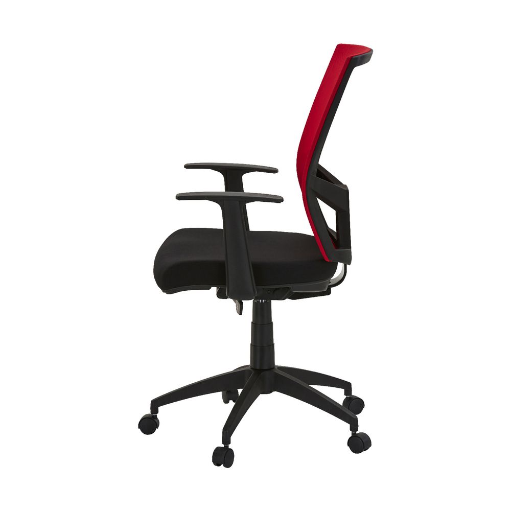 Radar Plus Synchro Heavy Duty Ergonomic Chair Red