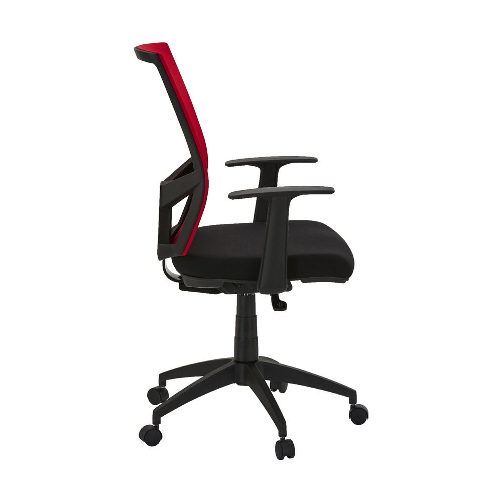 Radar Plus Synchro Heavy Duty Ergonomic Chair Red