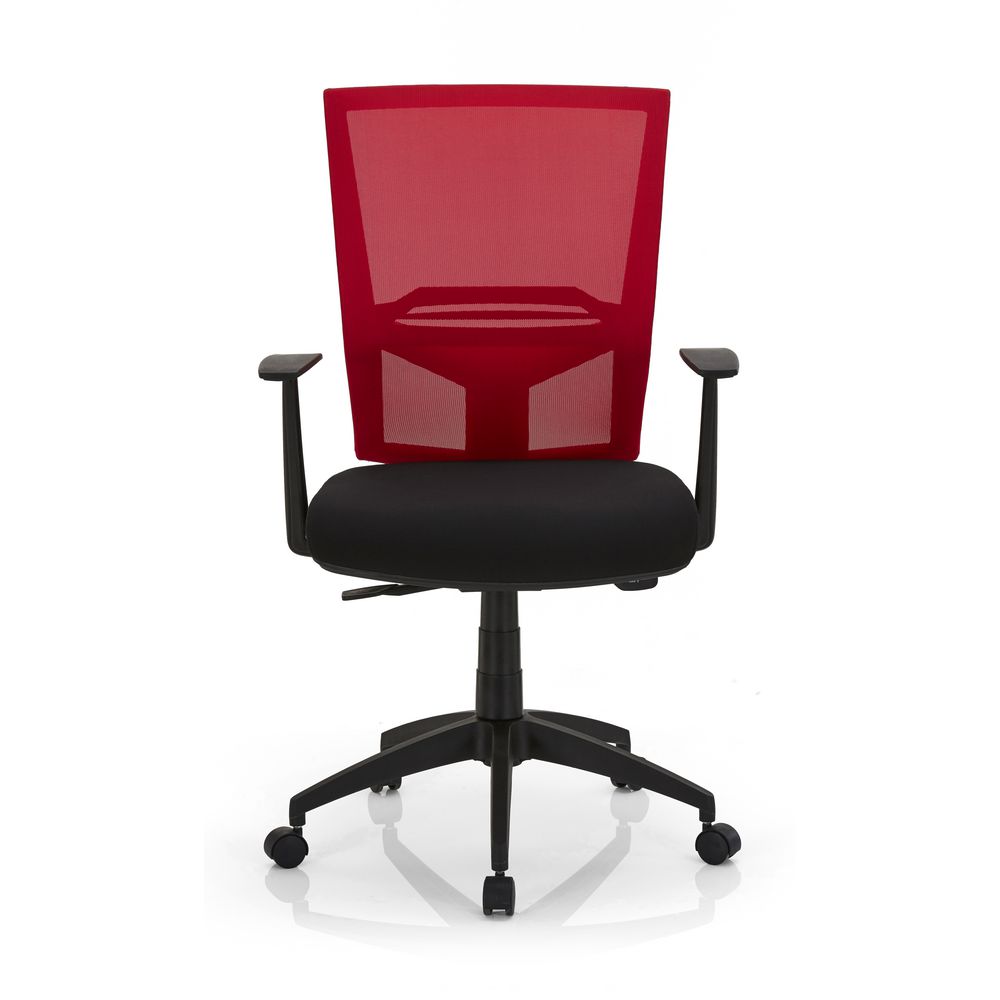 Radar Plus Synchro Heavy Duty Ergonomic Chair Red