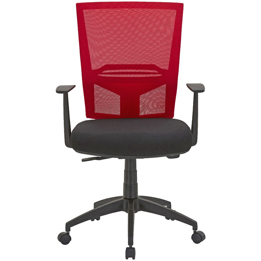 Radar Plus Synchro Heavy Duty Ergonomic Chair Red