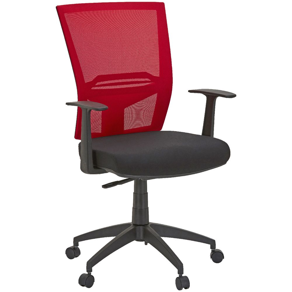 Radar Plus Synchro Heavy Duty Ergonomic Chair Red