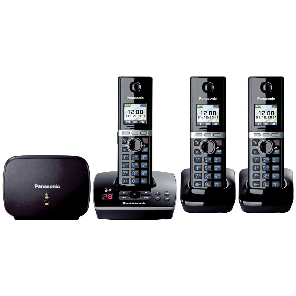 Panasonic Cordless Phone Plus 2 Handsets KX-TG8033