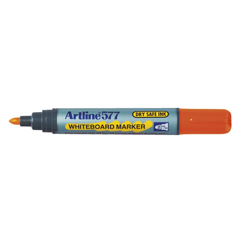 Artline 577 Whiteboard Marker Orange