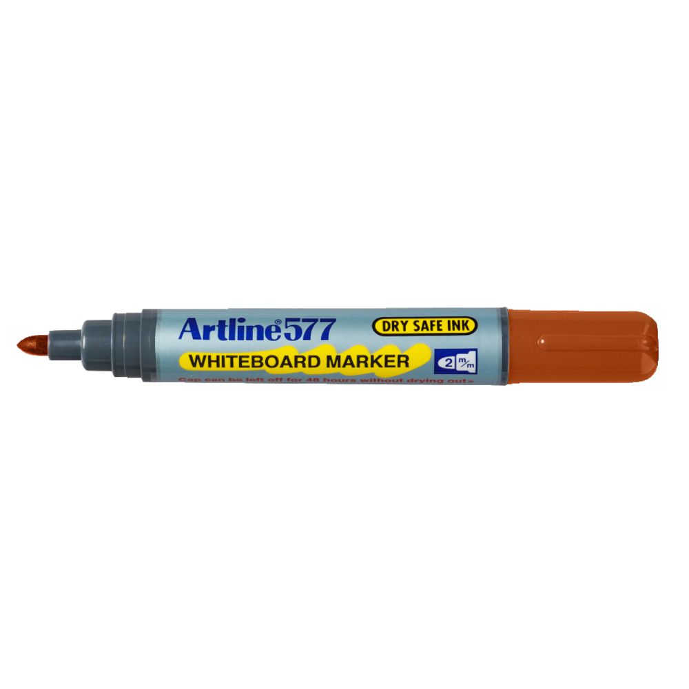 Artline 577 Whiteboard Marker Brown