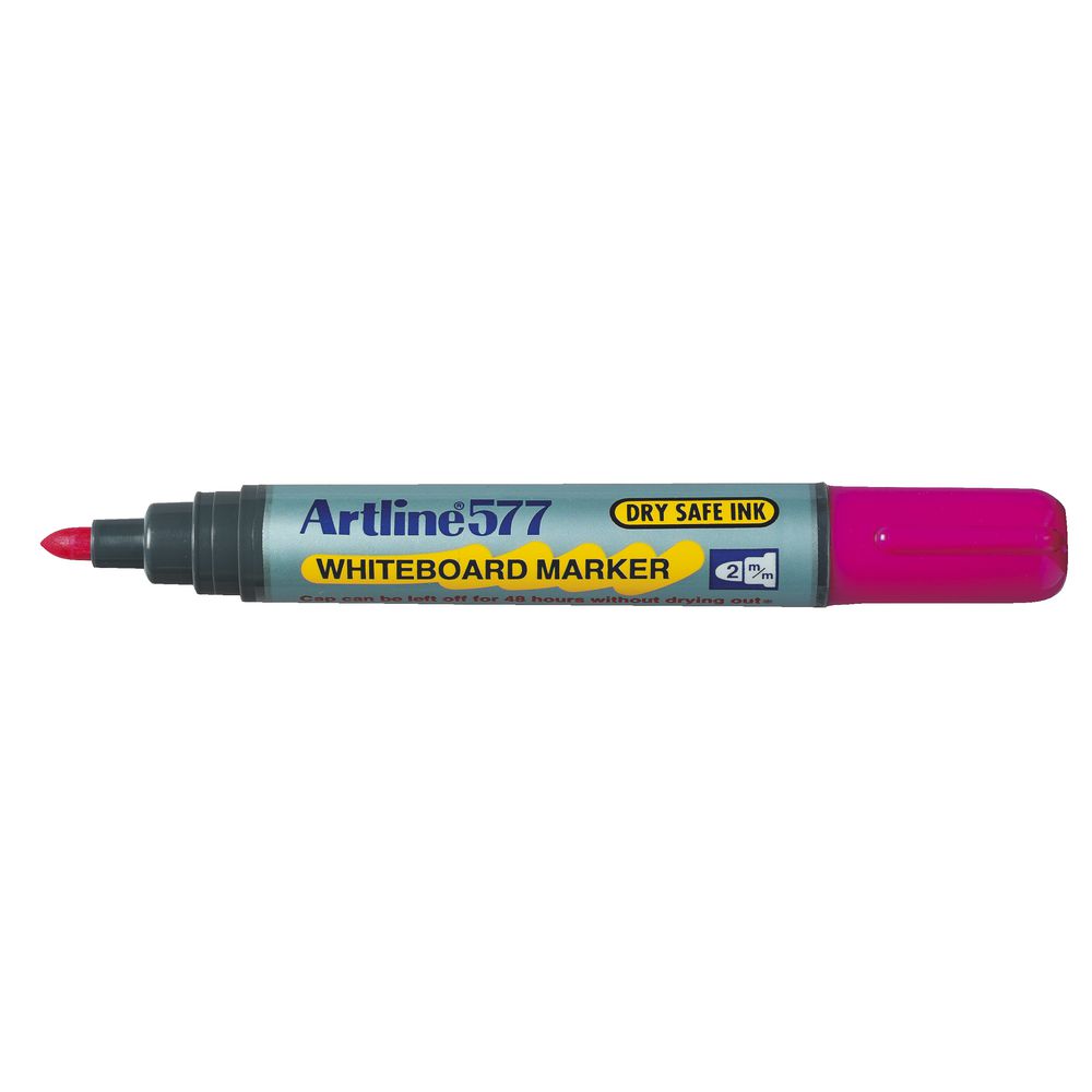 Artline 577 Whiteboard Marker Pink