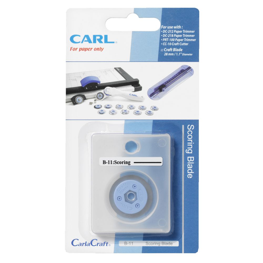 Carl B11 Replacement Trimmer Blade Scoring