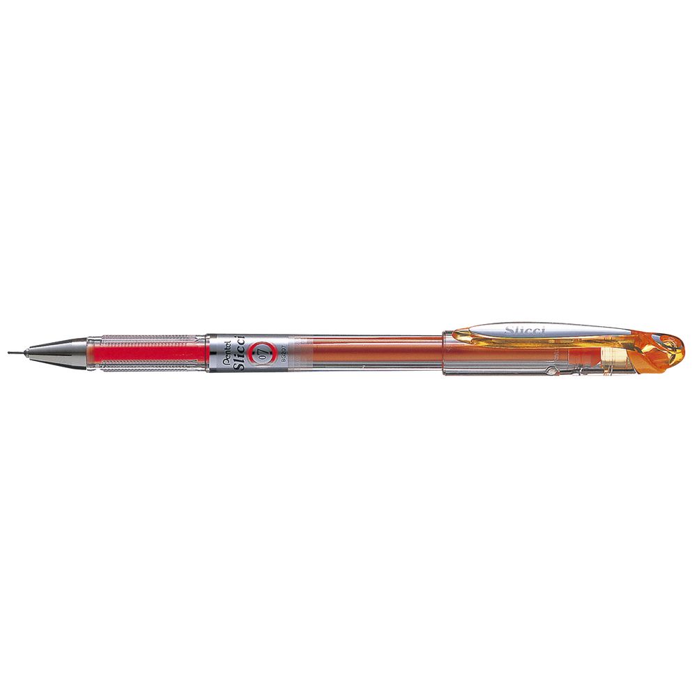 Pentel Slicci Gel Pen 0.7mm Orange
