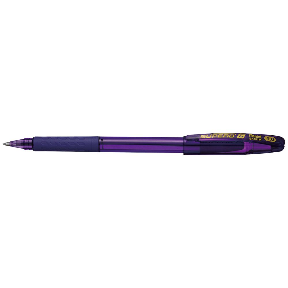 Pentel Superb G Ballpoint Pen 1.0mm Violet