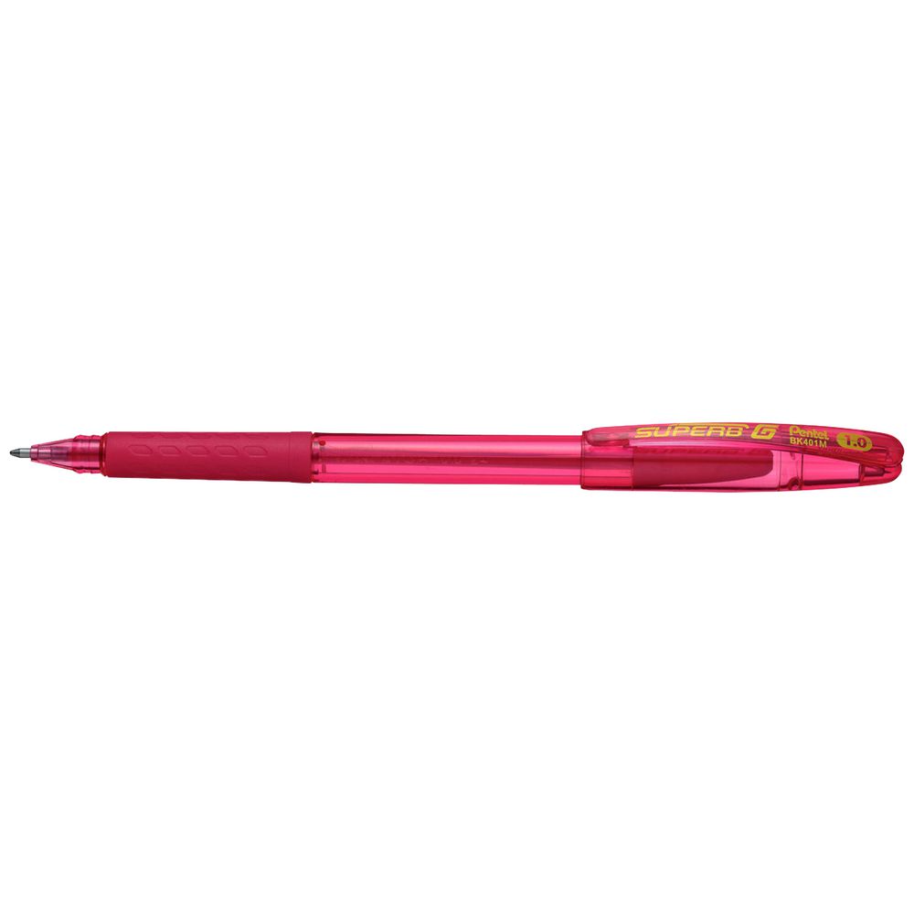 Pentel Superb G Ballpoint Pen 1.0mm Pink
