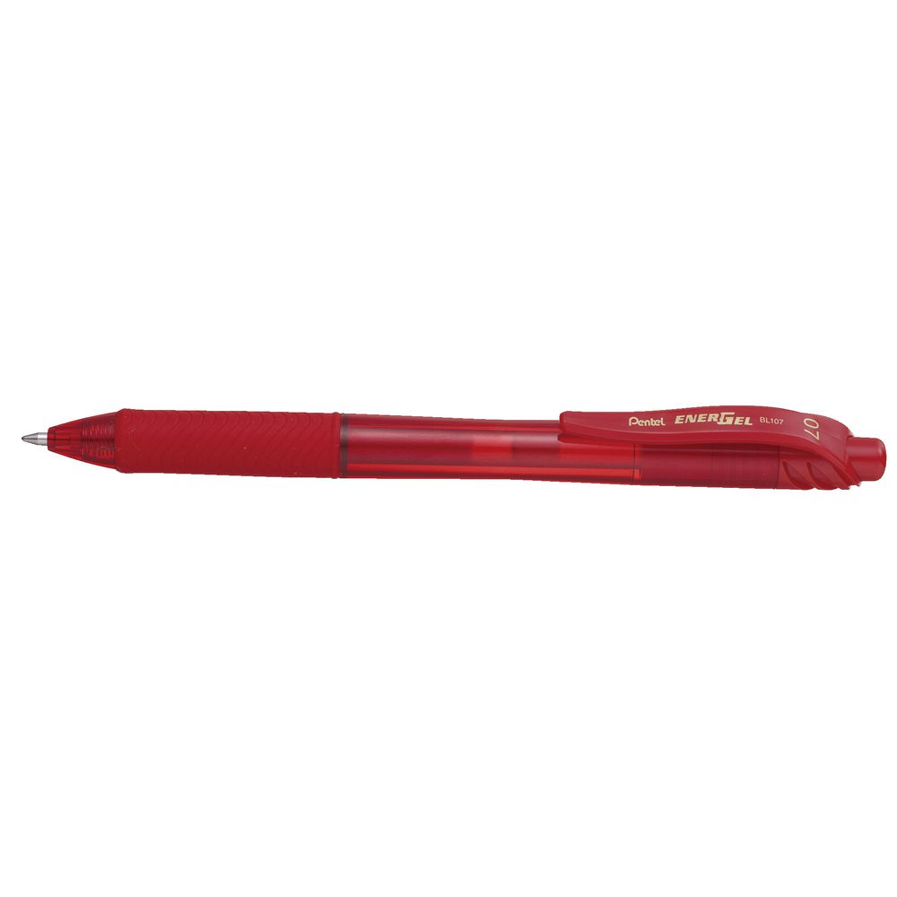 Pentel Energel-X BL107 Gel Pen Red