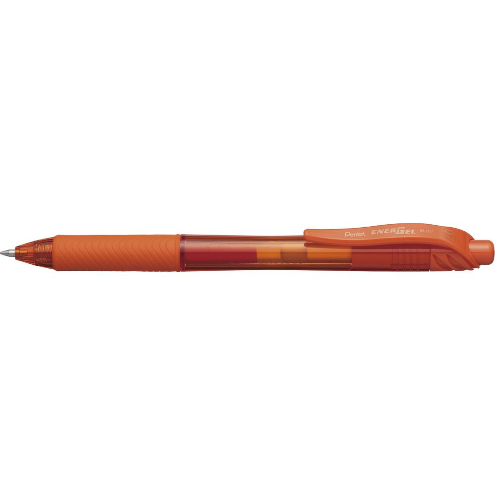 Pentel Energel-X BL107 Gel Pen Orange
