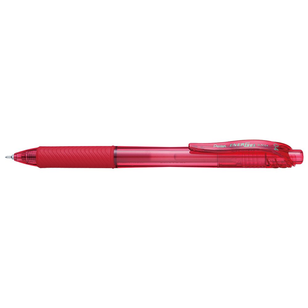 Pentel Energel BLN104 Gel Pen 0.4mm Red
