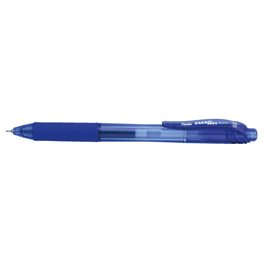 Pentel Energel-X BLN105 Gel Pen Blue