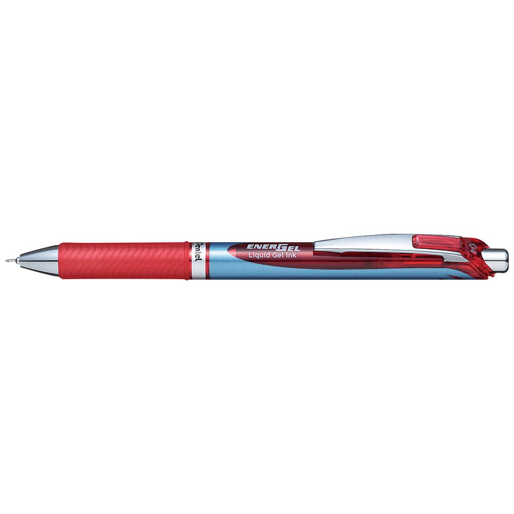 Pentel Energel BLN74 Gel Pen 0.4mm Red