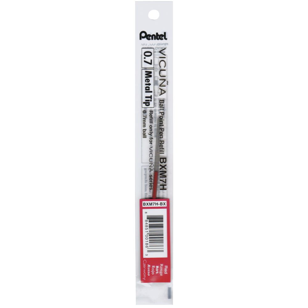 Pentel Vicuna BX157 Refill Red