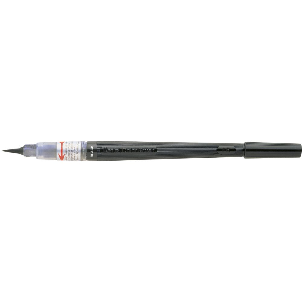 Pentel Arts Colour Refillable Paintbrush Black