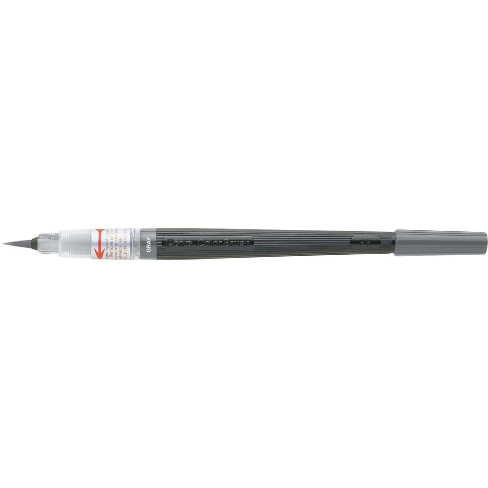 Pentel Arts Colour Refillable Paintbrush Grey