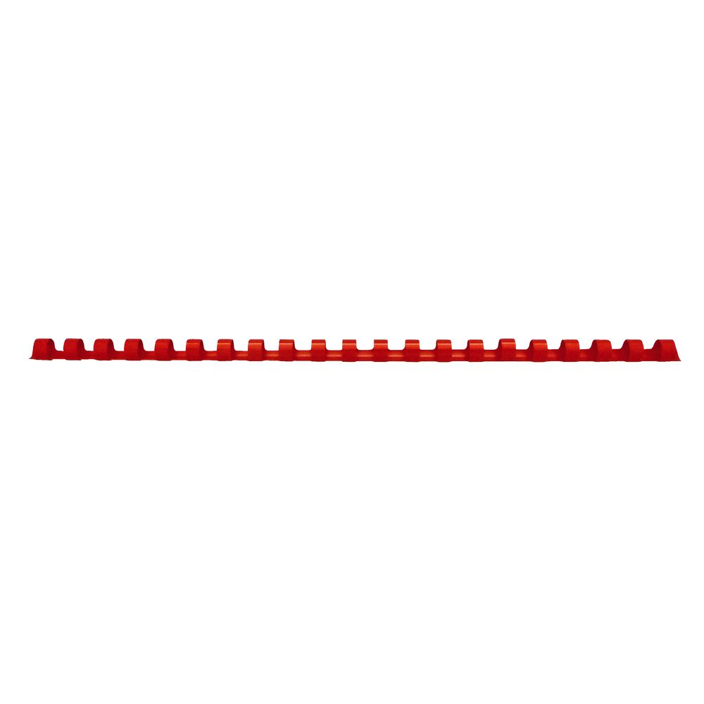 GBC Binding Comb 21 Loop Plastic 12mm Red 100 Pack